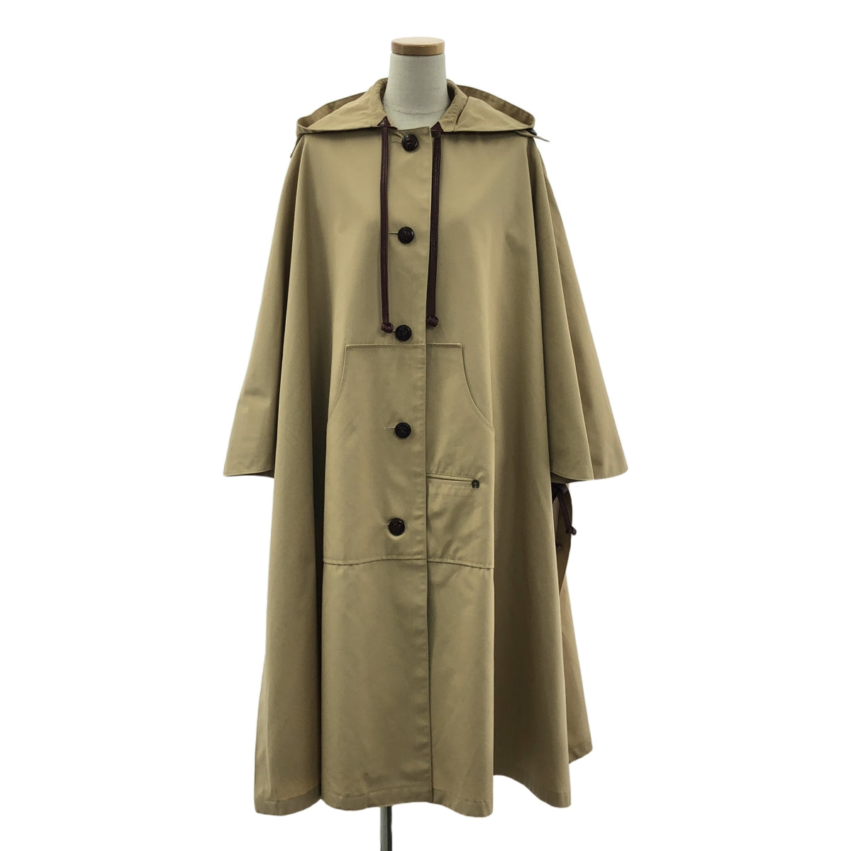 復古 / 復古服裝 | Aigner 連帽斗篷大衣 | F |女性的