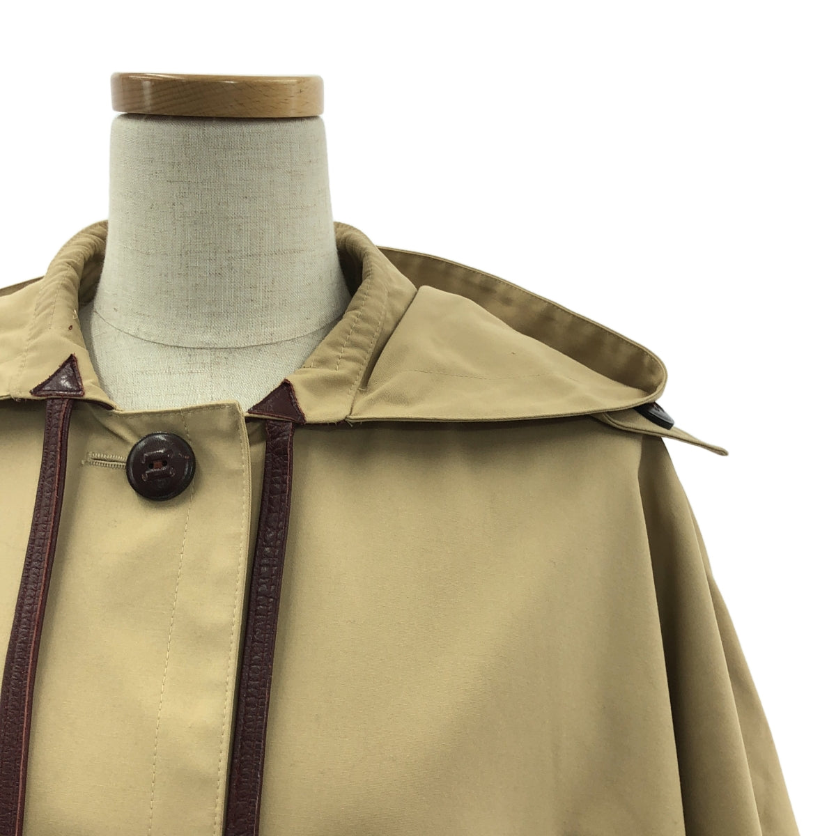 復古 / 復古服裝 | Aigner 連帽斗篷大衣 | F |女性的