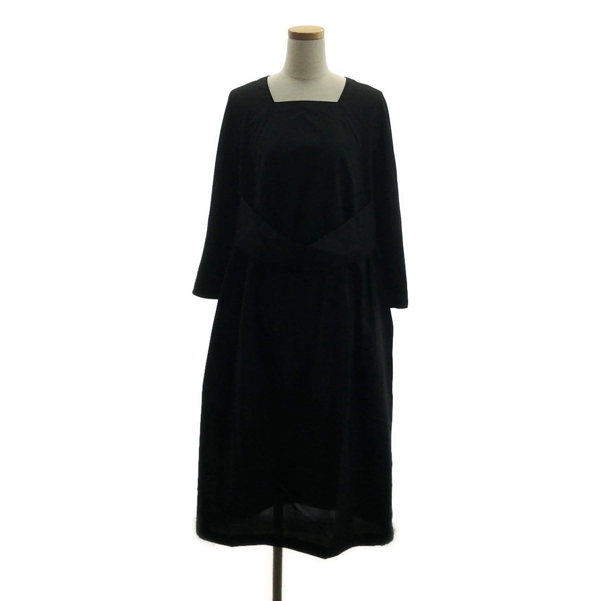 COMME des GARCONS COMME des GARCONS / Comme des | 2020秋冬 |正面設計套頭洋裝| XS |黑色|女性的
