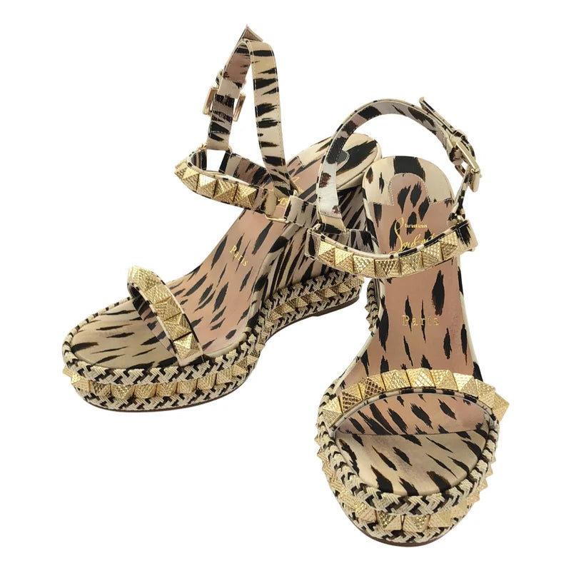 クリスチャンルブタン スタッズサンダル 中古・古着通販】Christian Louboutin (クリスチャン・ルブタン