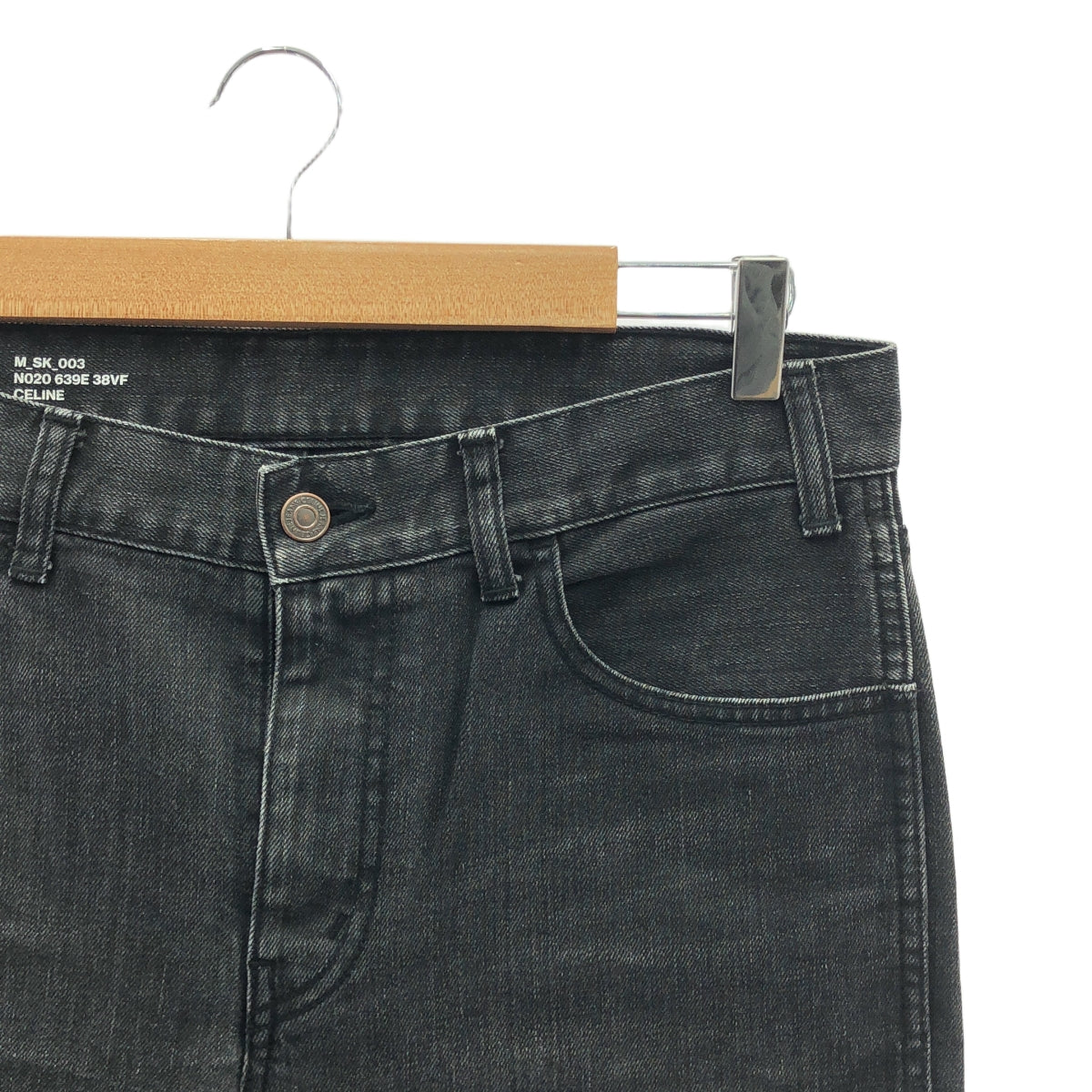 CELINE / セリーヌ | 2020AW | エディ期 M_SK_003 スキニー ブラック デニムパンツ | 29 | ブラック | メンズ