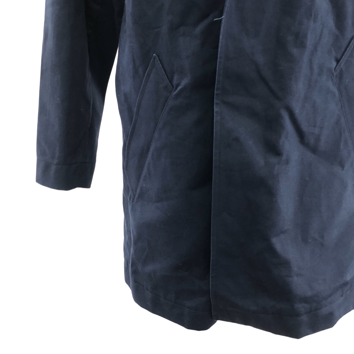 HERNO | Cotton linen big collar coat | 46 | Men's