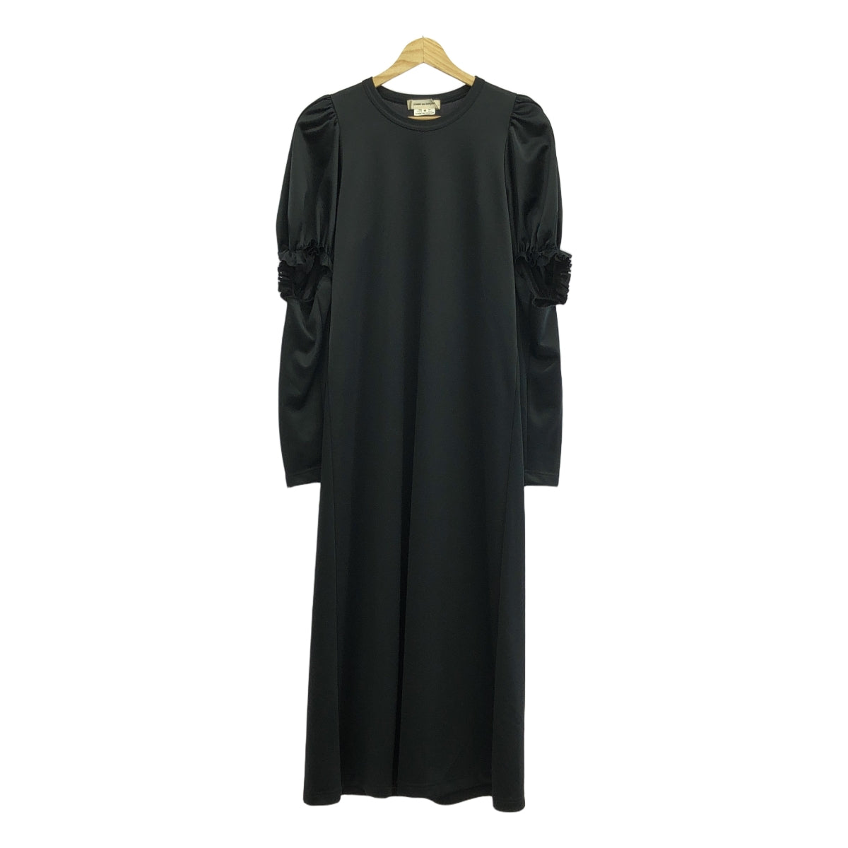 COMME des GARCONS | 2019AW / AD2019 |荷葉邊泡泡袖針織洋裝長洋裝 | M |女性的
