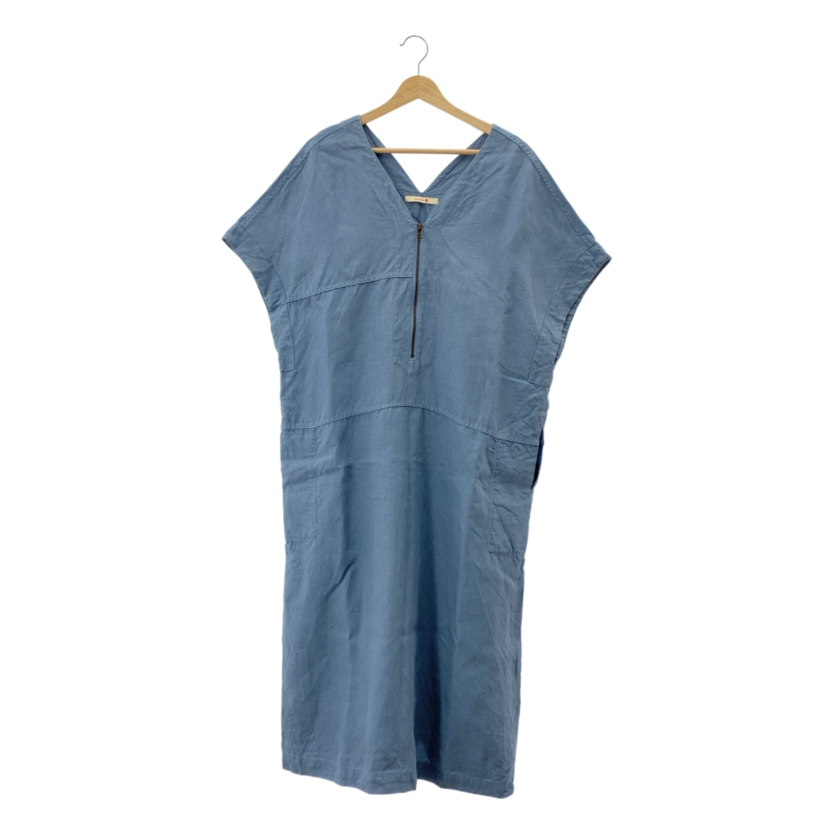 BACCA | 亞麻無袖卡夫坦洋裝 | 36碼 | 藍色 | 女款