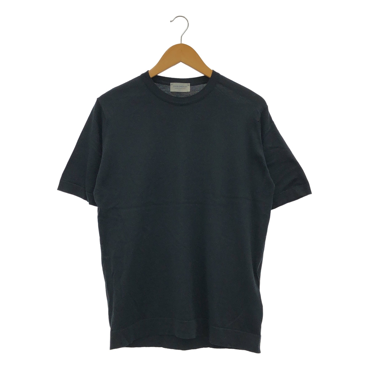 JOHN SMEDLEY / 존스 메들리 | 카이지마 코튼 씨 아일랜드 코튼 여름 니트 탑스 | L |