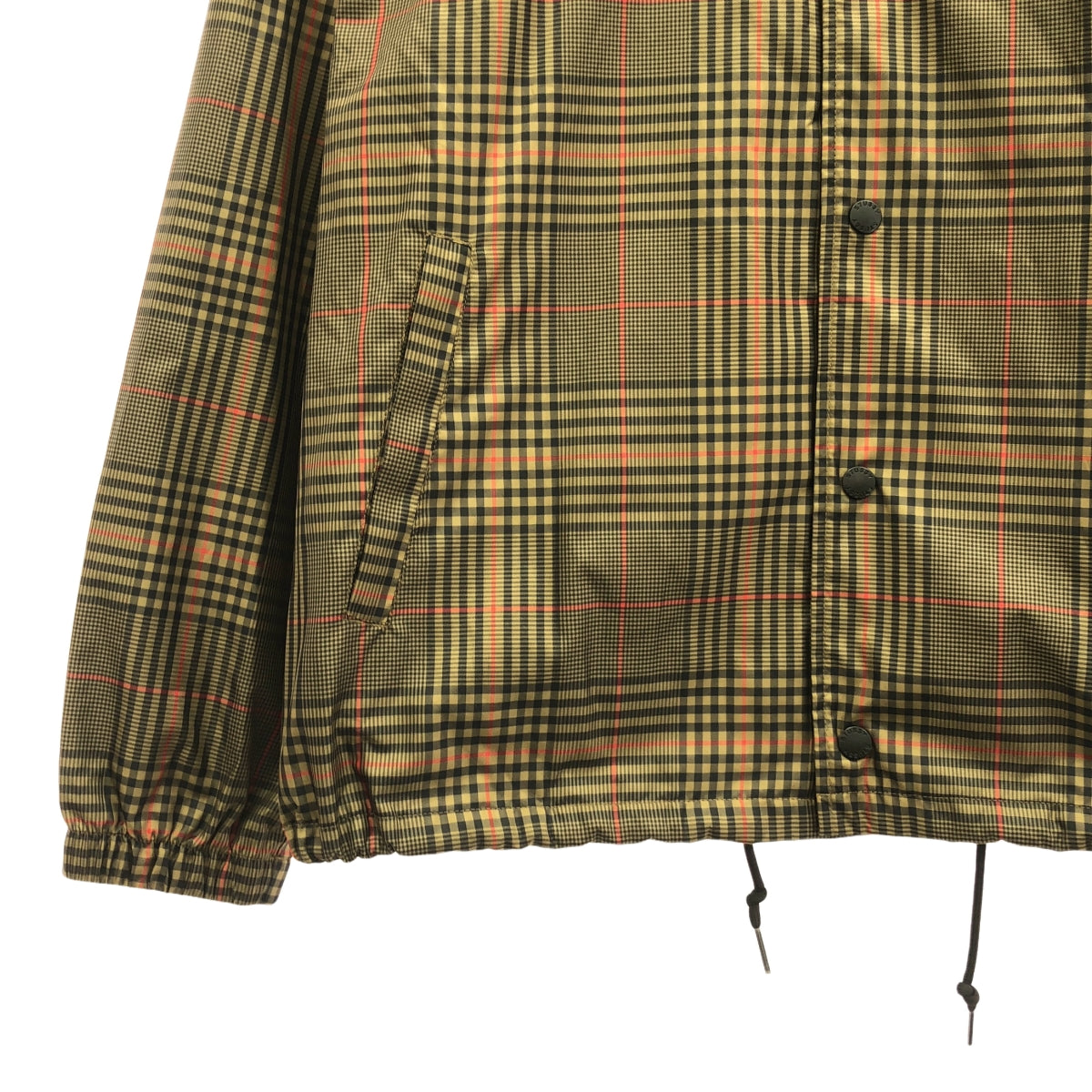 STUSSY / 스테이시 | 2019AW | PLAID COACH JACKET 타탄 체크 코치 재킷 | L | 멀티 컬러 | 남성
