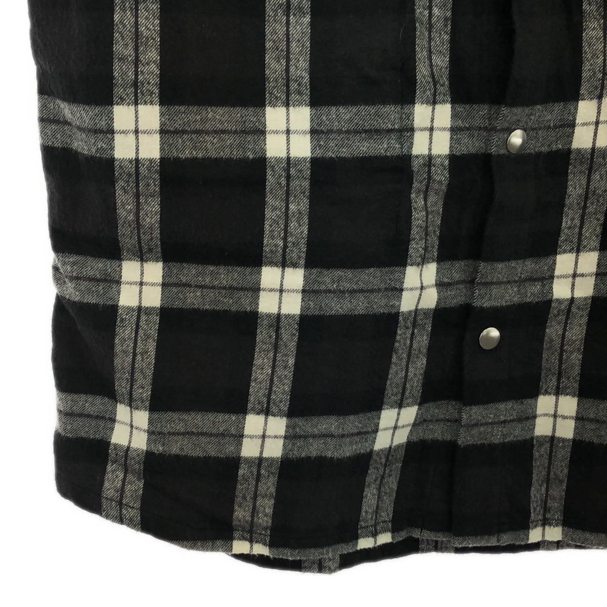 Rick Owens / 릭 오웬스 | 2019SS | OVERSIZED OUTERSHIRT SLEEVELESS 셔츠 | 46 | 블랙/화이트 | 남성
