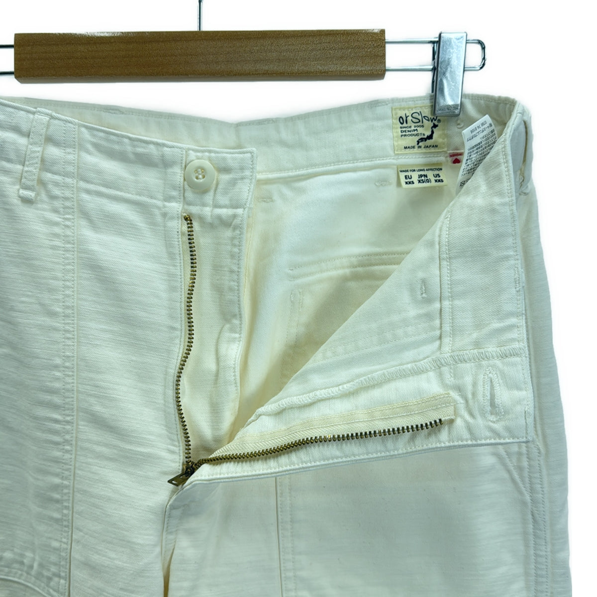 orslow / オアスロウ | US ARMY FATIGUE PANTS US アーミー ファティーグ パンツ | XS | ホワイト | レディース