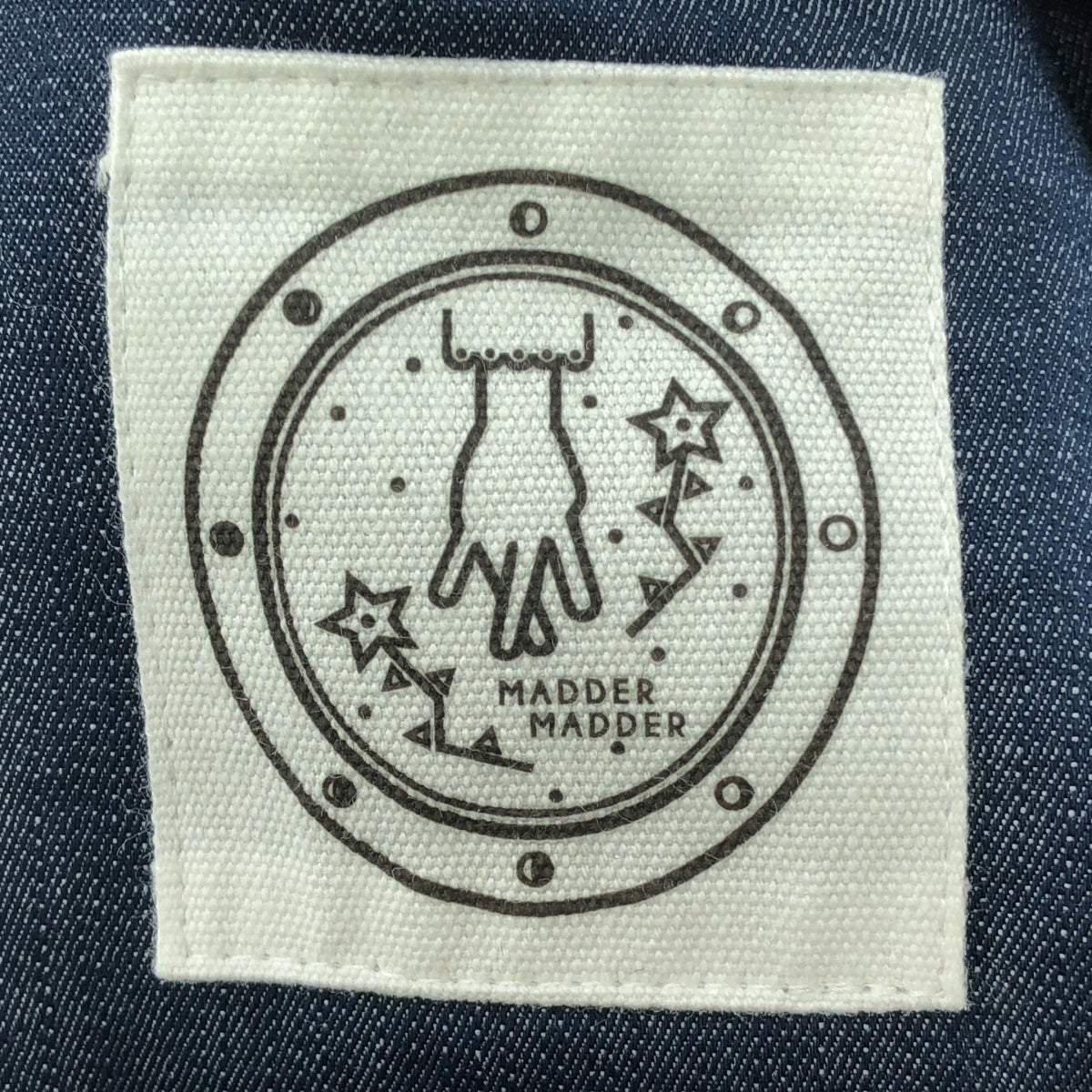 madder madder / マダマダ | ”TWINS” layered bicolor dress バイカラー ドレス | インディゴ | レディース