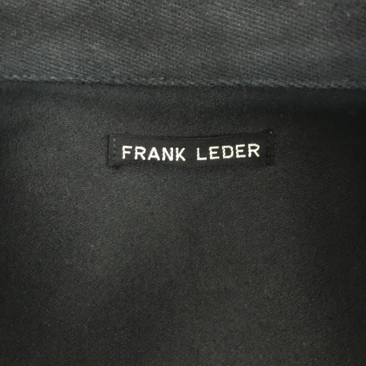 FRANK LEDER | DEUTSCHELEDER COAT German Leather Chester Coat | XS | Black | Men's