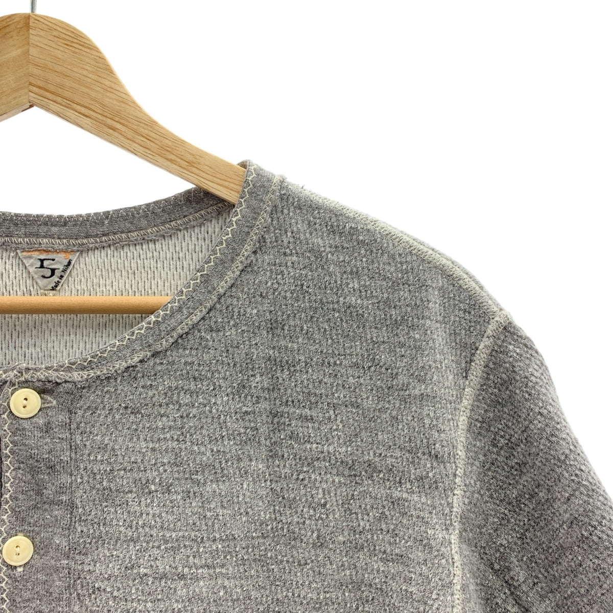 FILMELANGE / フィルメランジェ | DEKKER サーマル ヘンリーネックカットソー | 5 | メンズ