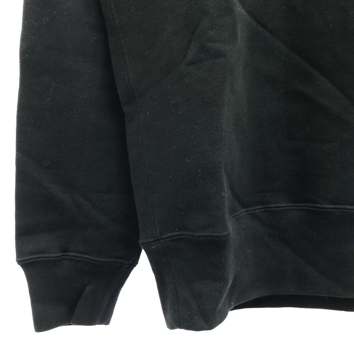 【미품】 sacai / 사카이 | 2021SS | × KAWS Embroidery Hoodie 후드 | 2 | 블랙 | 여성