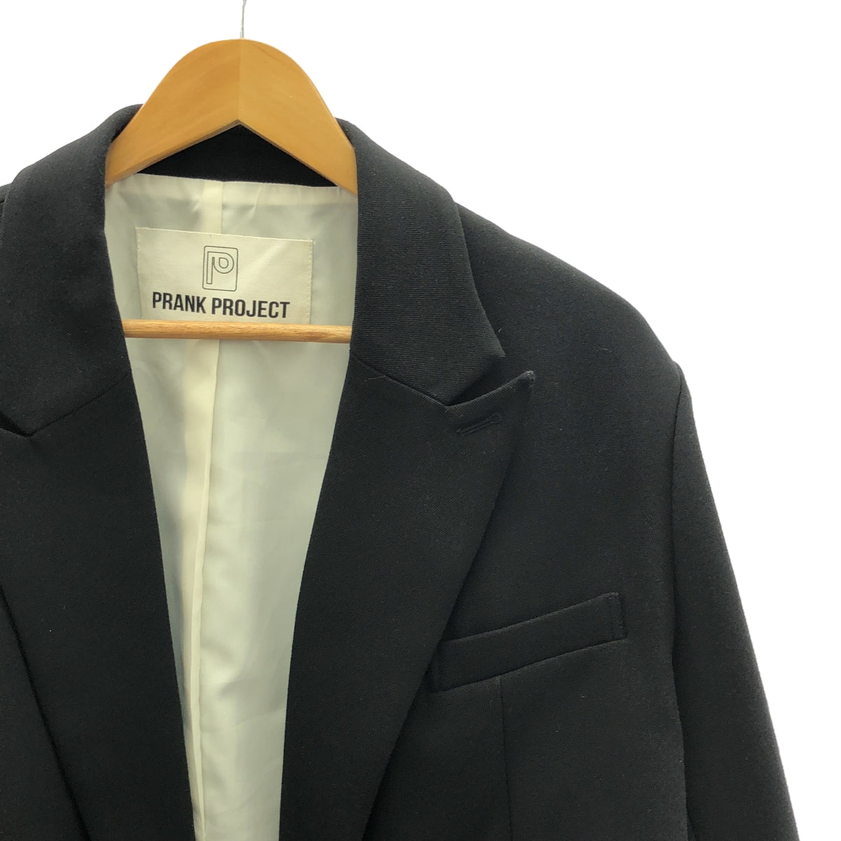PRANK PROJECT / プランクプロジェクト | Cut-off Short Jacket ショートジャケット | F | ブラック | レディース