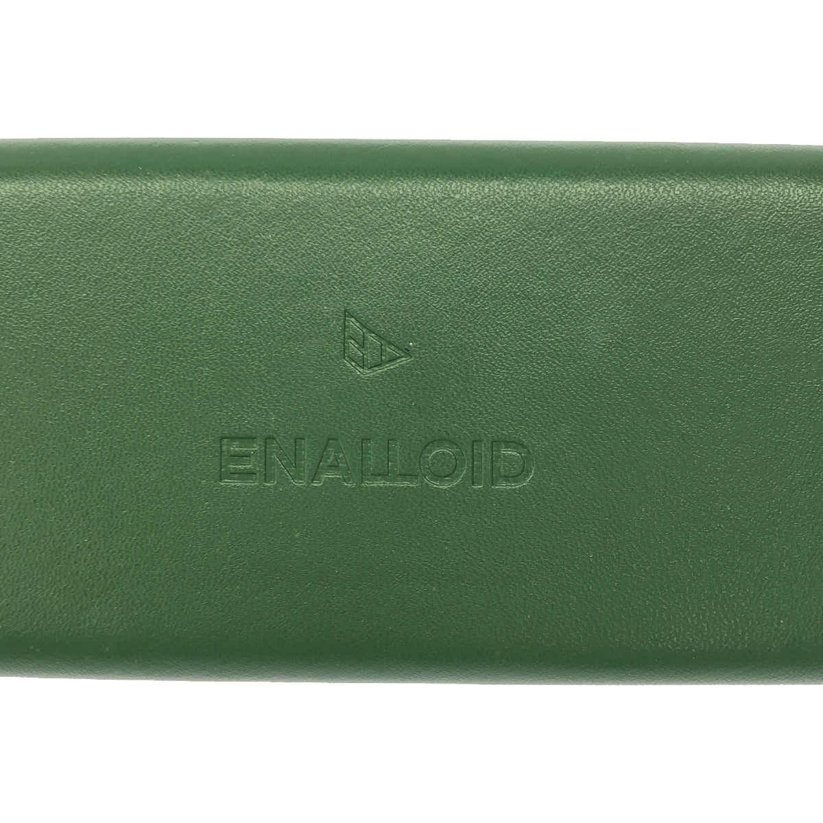 ENALLOID | Metal frame glasses with case | 47◻︎21 | Beige