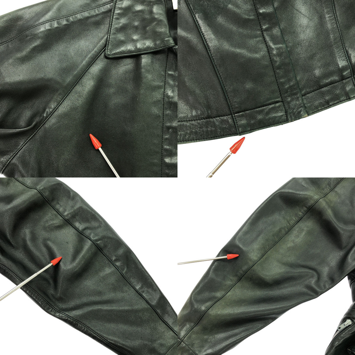 ALAIA / Azzedine Alaia / Leather jacket | 38 | Women's