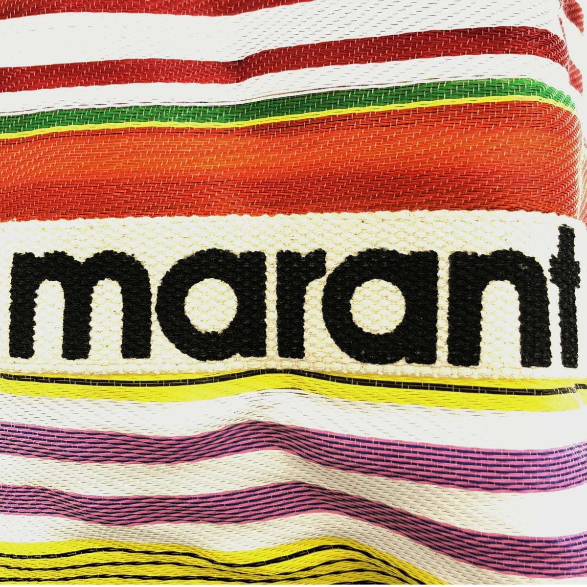 ISABEL MARANT / 이사벨 마랑 | 캔버스 전환 로고 핸드 토트 백 |