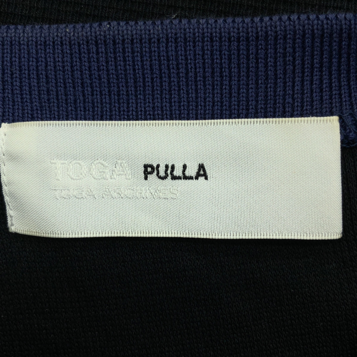 TOGA PULLA / 토가 풀라 | 코튼 프릴 디자인 티셔츠 | 36 | 여성