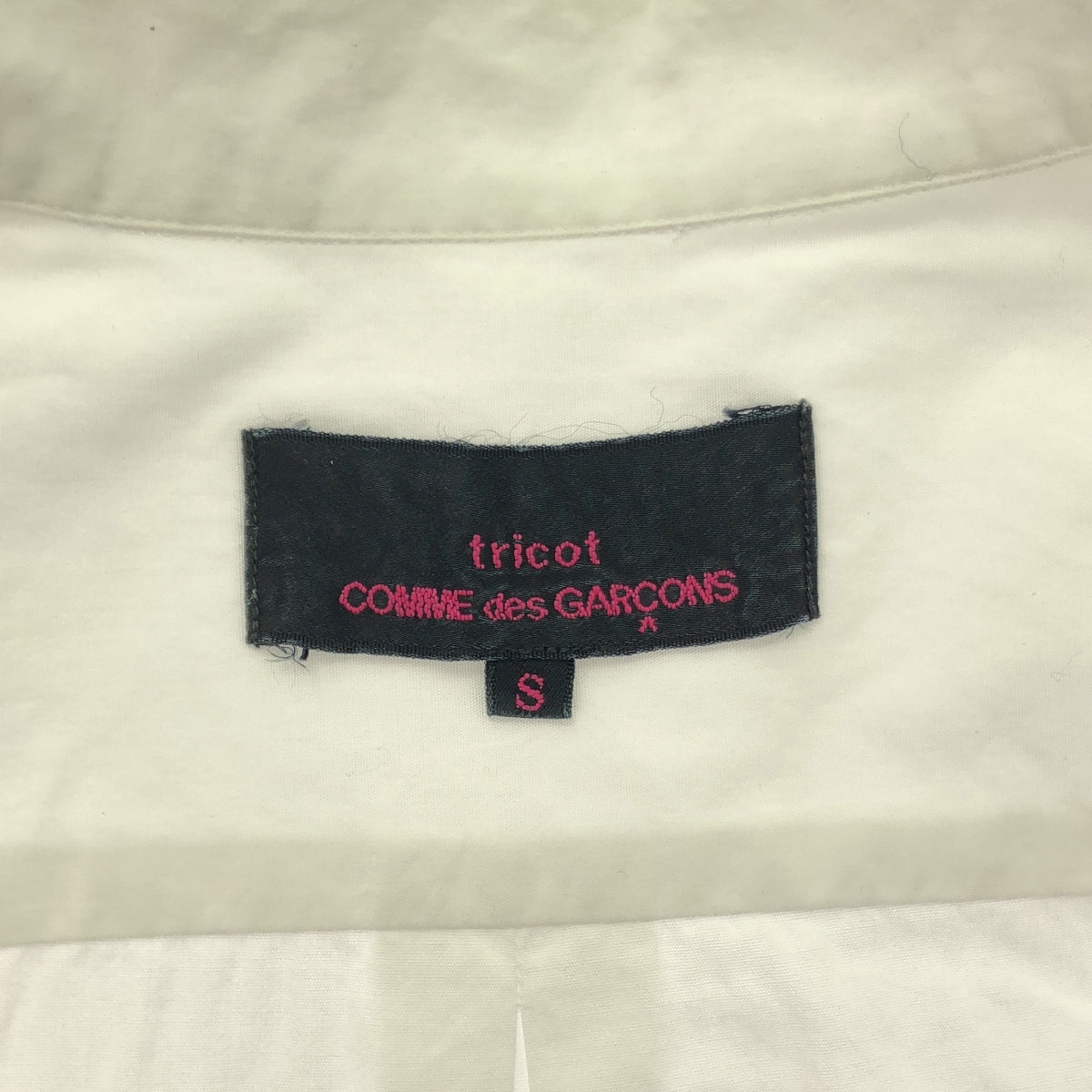tricot COMME des GARCONS | 2012SS | Round collar long length shirt | S | Women's
