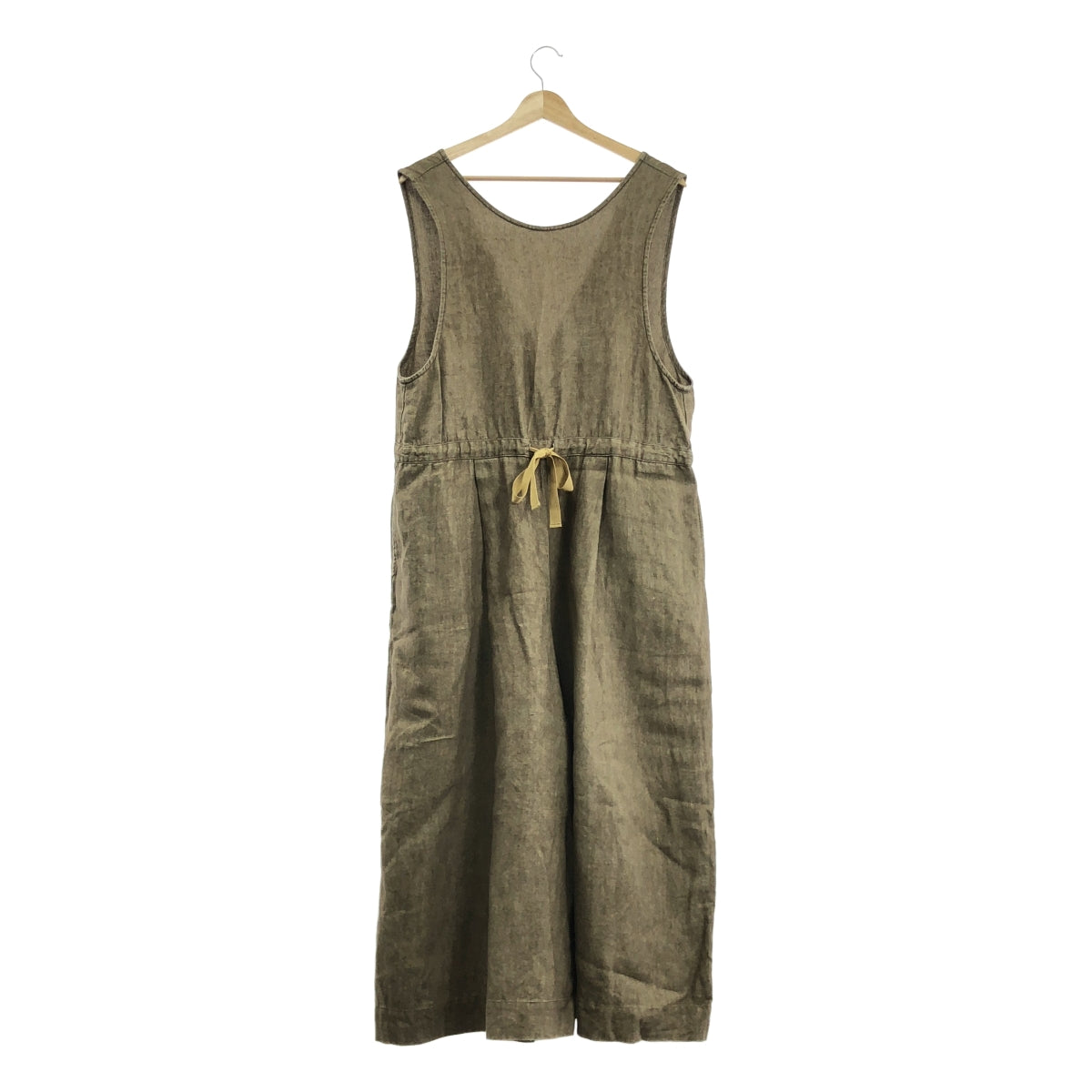 Gauze# / 거즈 | 린넨 살로펫 팬츠 | 브라운 | 여성