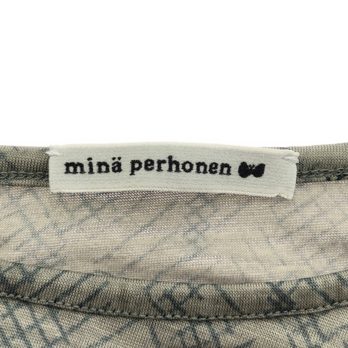 mina perhonen | 2023-24 a/w | lumiukko long sleeve cut and sew | 36 | Women's