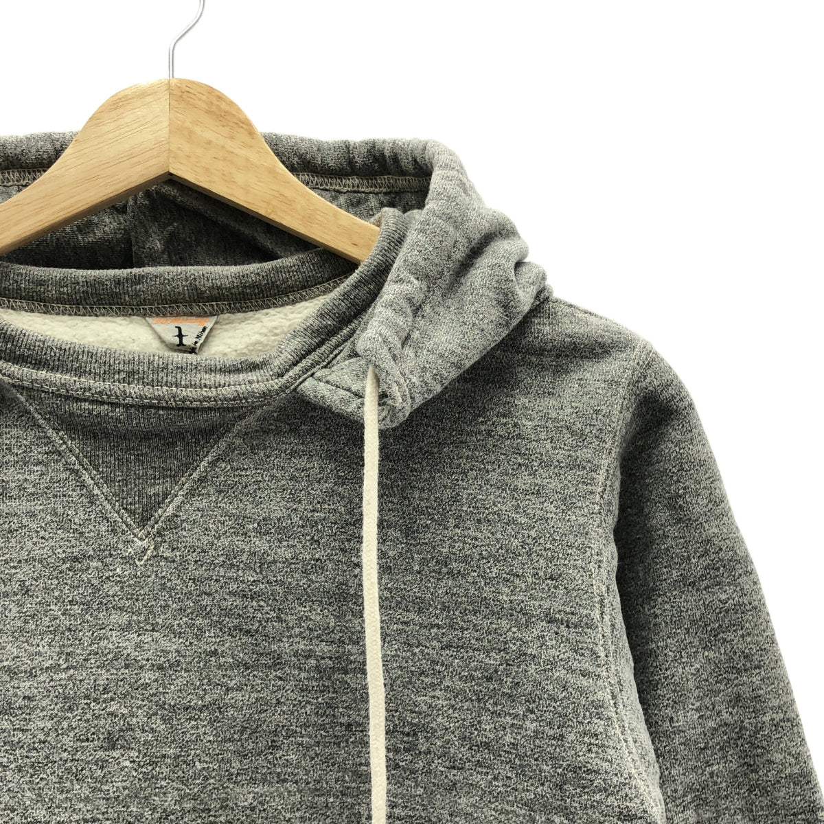 FILMELANGE / フィルメランジェ | IZZARD / イザード 霜降り スウェット フーディ | 1 | グレー | レディース