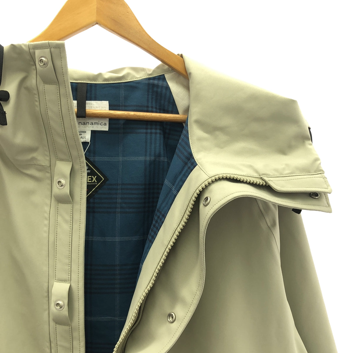 【美品】 nanamica / ナナミカ | 2024SS | 2L GORE-TEX Cruiser Jacket 2レイヤー ゴアテックス クルーザー ジャケット | S | ペールグレー | メンズ