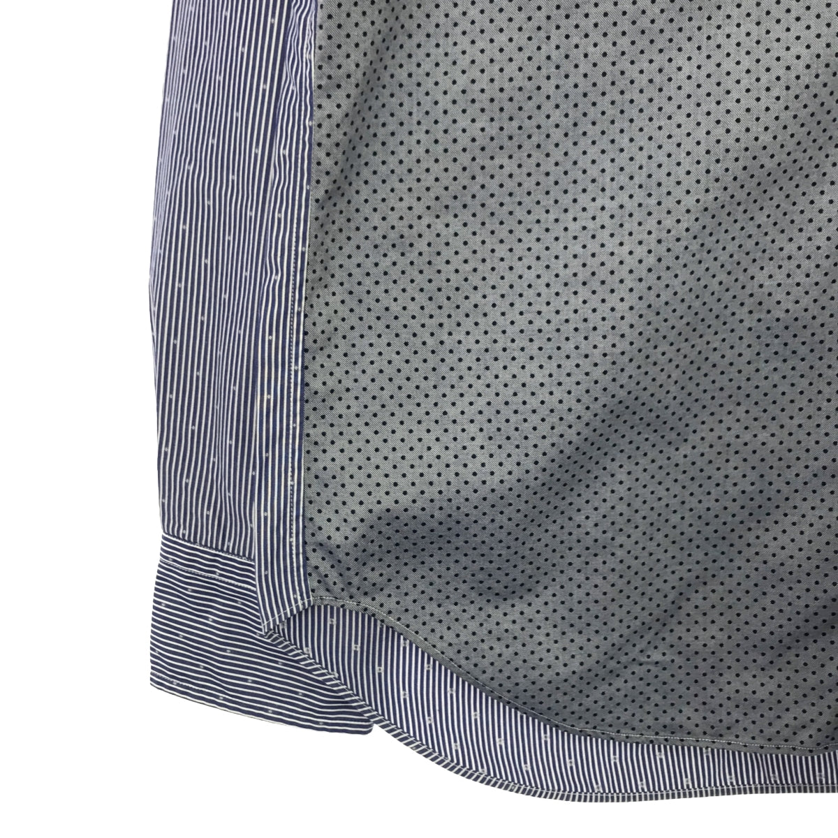 COMME des GARCONS HOMME | 2019SS | All-over print button-down shirt | S | Navy/gray | Men's