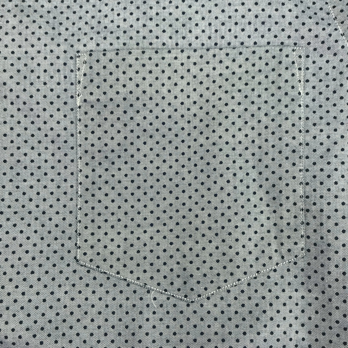 COMME des GARCONS HOMME | 2019SS | All-over print button-down shirt | S | Navy/gray | Men's