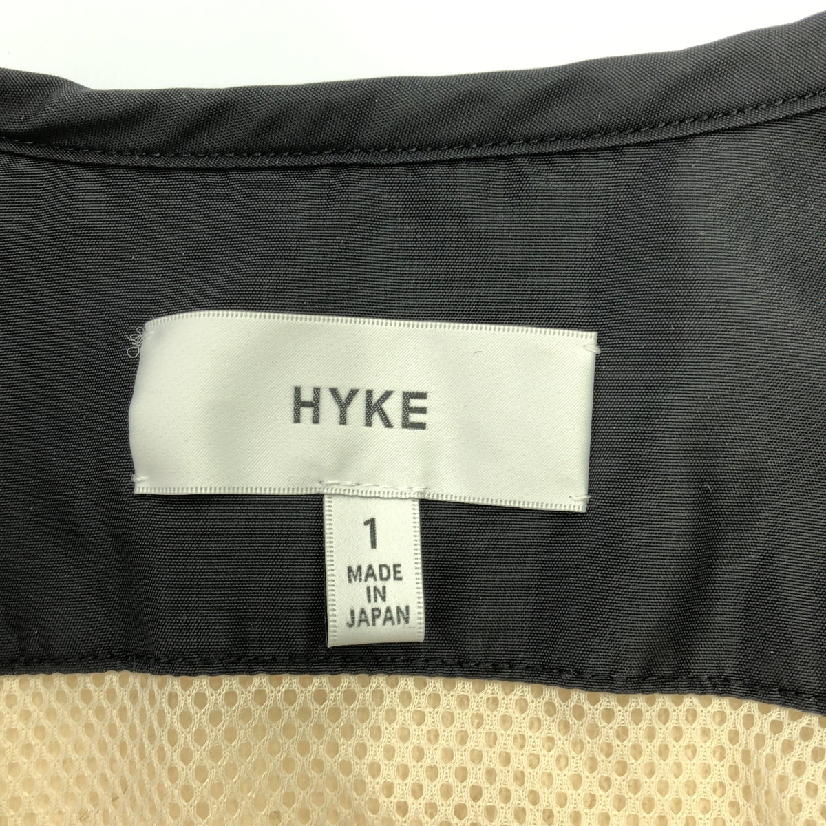HYKE / Hike | FAUX SHEARLING JACKET / No-collar boa jacket | 1 | Ivory | Women's