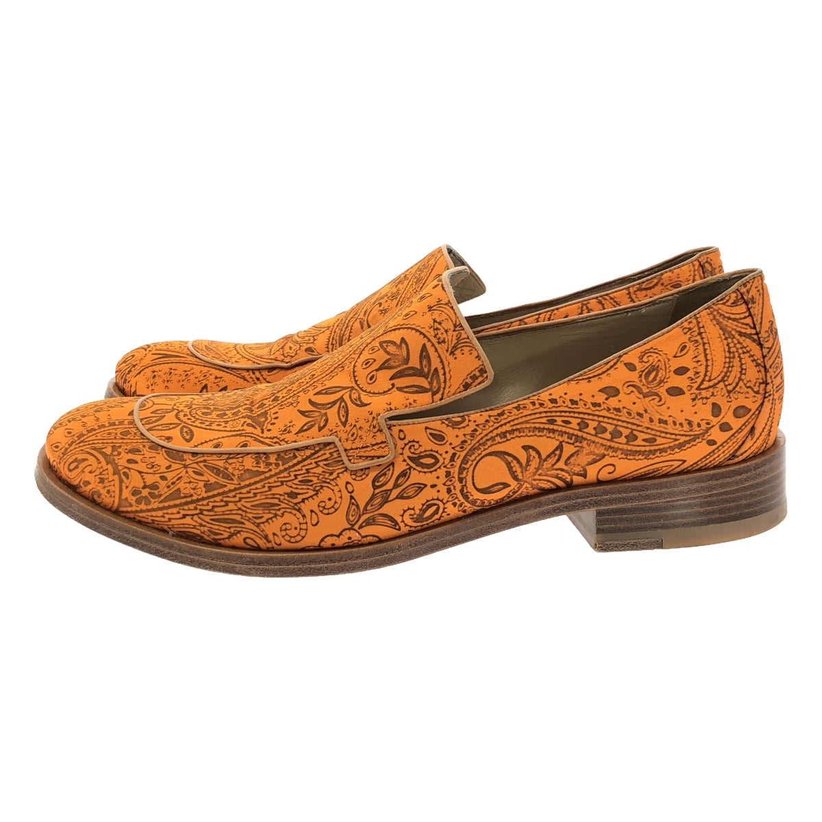 薇薇安威斯特伍德 |全身佩斯利樂福鞋 | 41 |橘色 |男士
