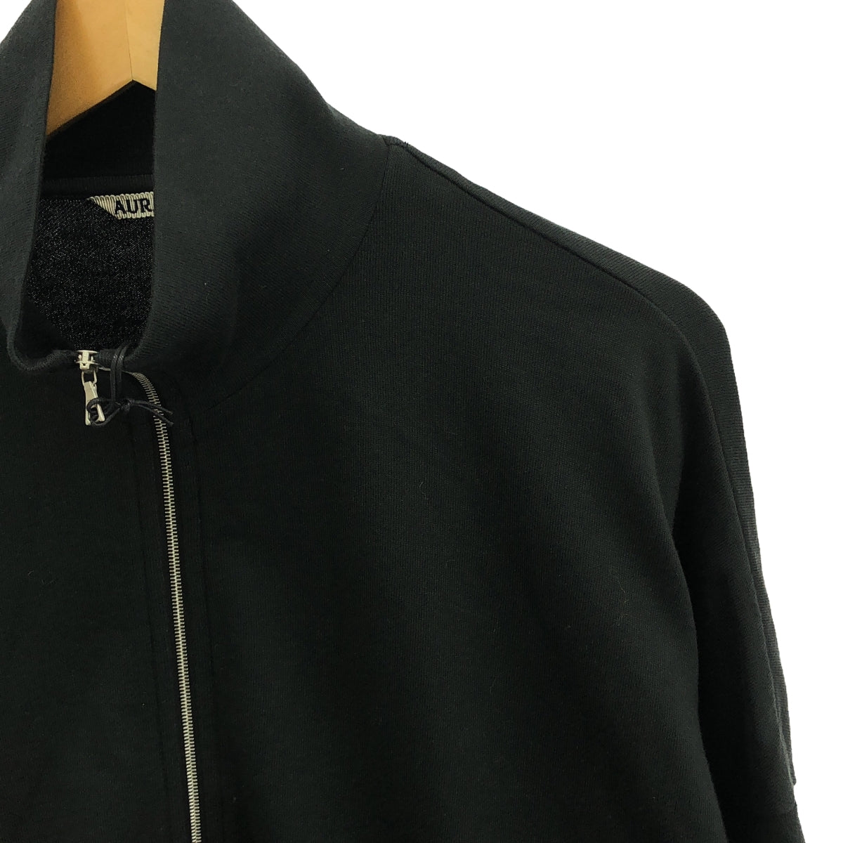 AURALEE / オーラリー | 2024AW | SUPER HIGH GAUGE SWEAT ZIP BLOUSON / ピマコットン ブルゾン ジャケット | 4 | INK BLACK | メンズ