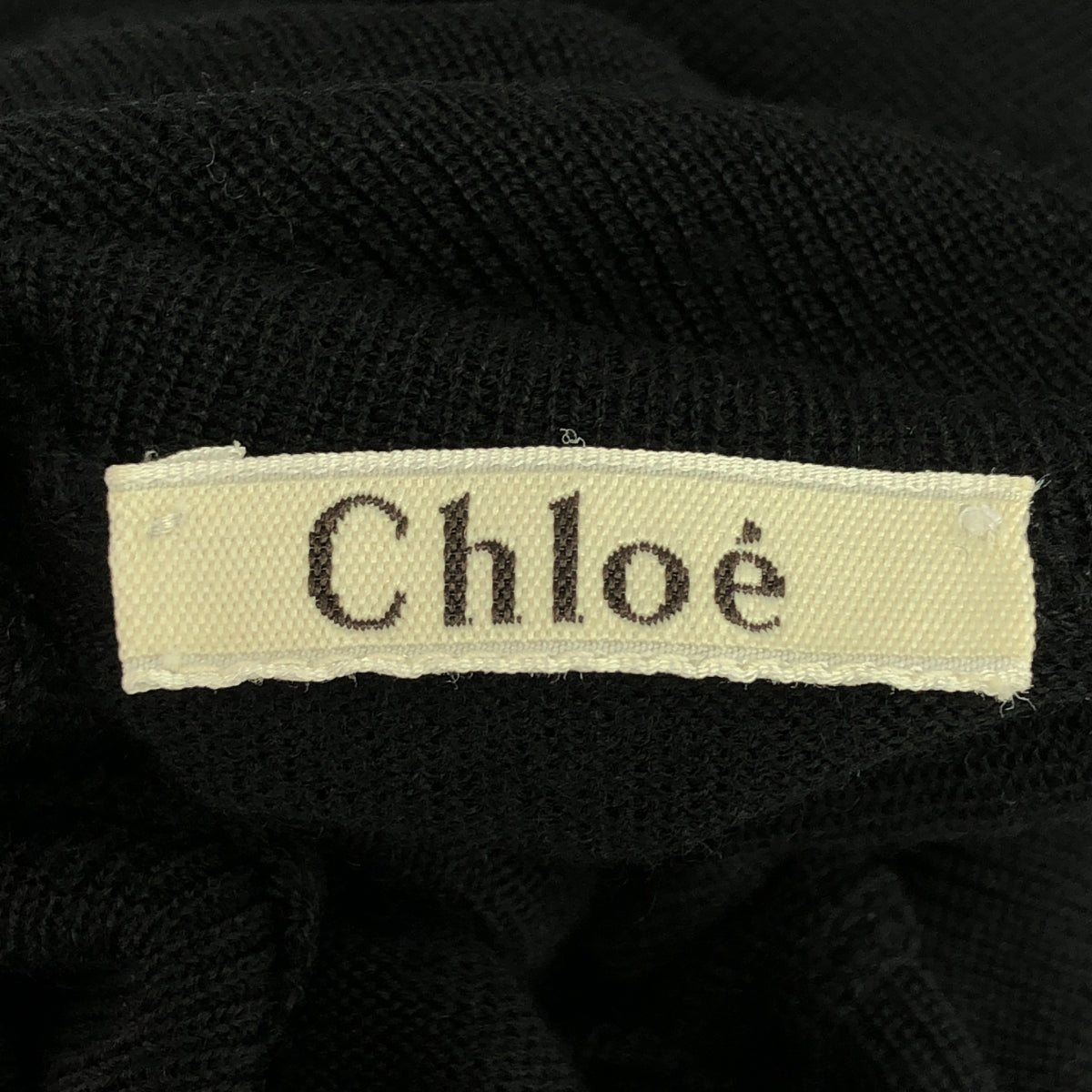 Chloe / クロエ | タックスリーブハイネックニット |