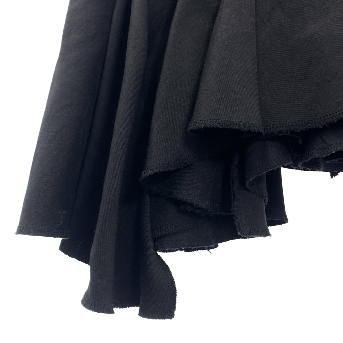 COMME des GARCONS | 2012SS / AD2011 | 隨機喇叭形羊毛絲質休閒裙 | S | 女款