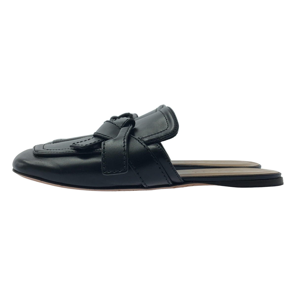 LOEWE | GATE 平底穆勒涼鞋 | 36 碼 | 黑色 | 女款