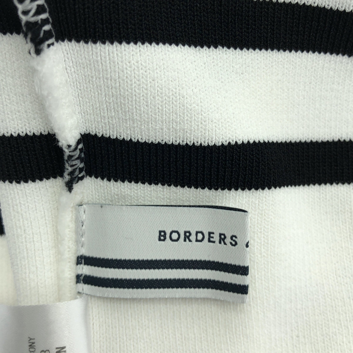 BORDERS at BALCONY | BORDER 圓領迷你上衣 短版針織 | 38 | 女款