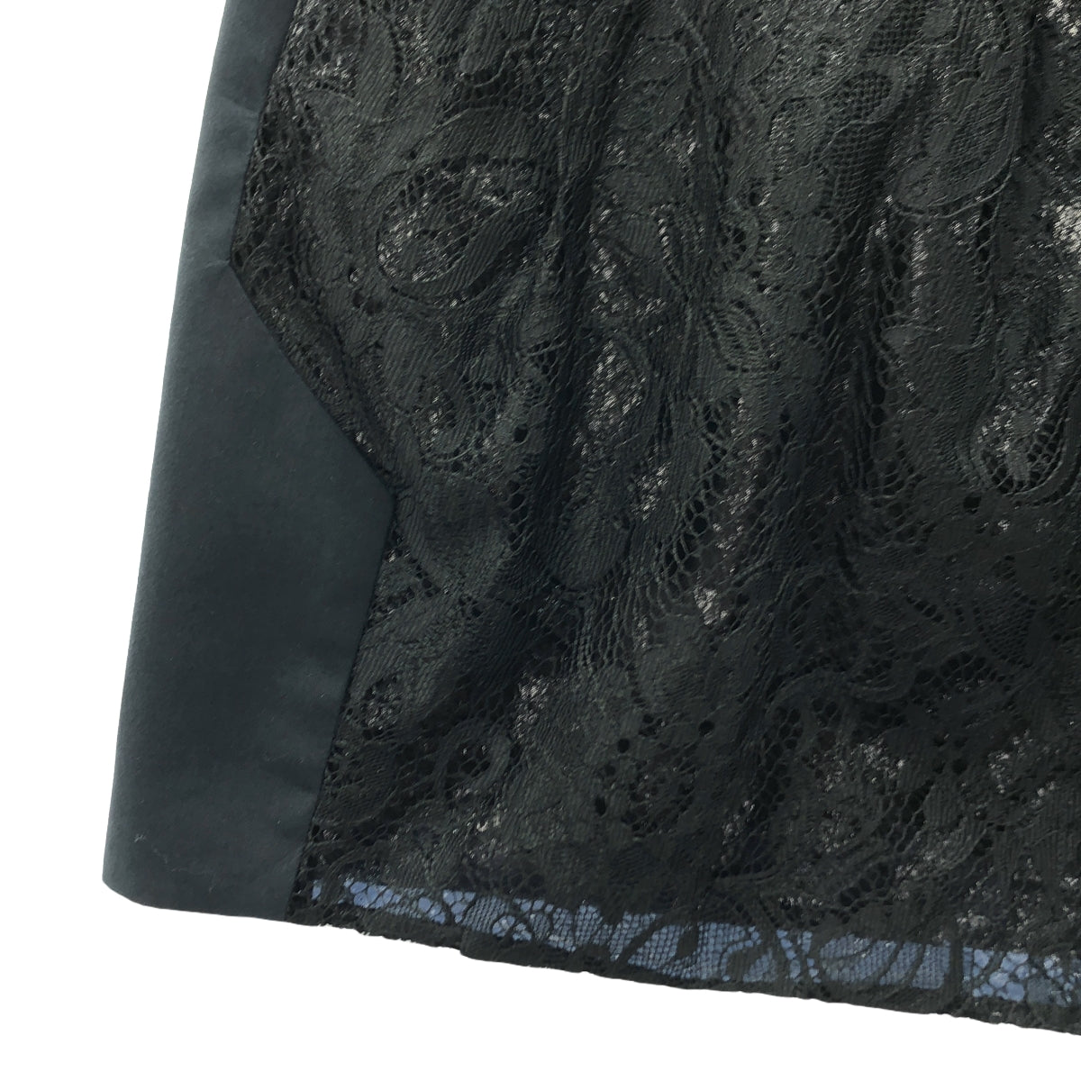 BALENCIAGA | Flower cutwork lace skirt / lined | 36 | Women's