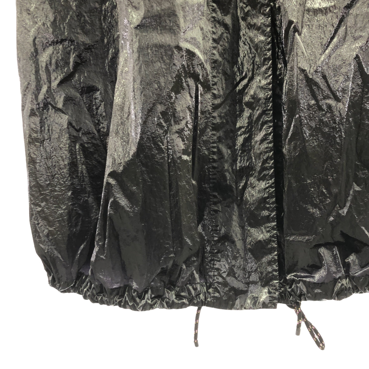 DRIES VAN NOTEN / ドリスヴァンノッテン | 2019SS | ポリウレタン ナイロン ドローストリング オーバー コート フーディ | XS | レディース