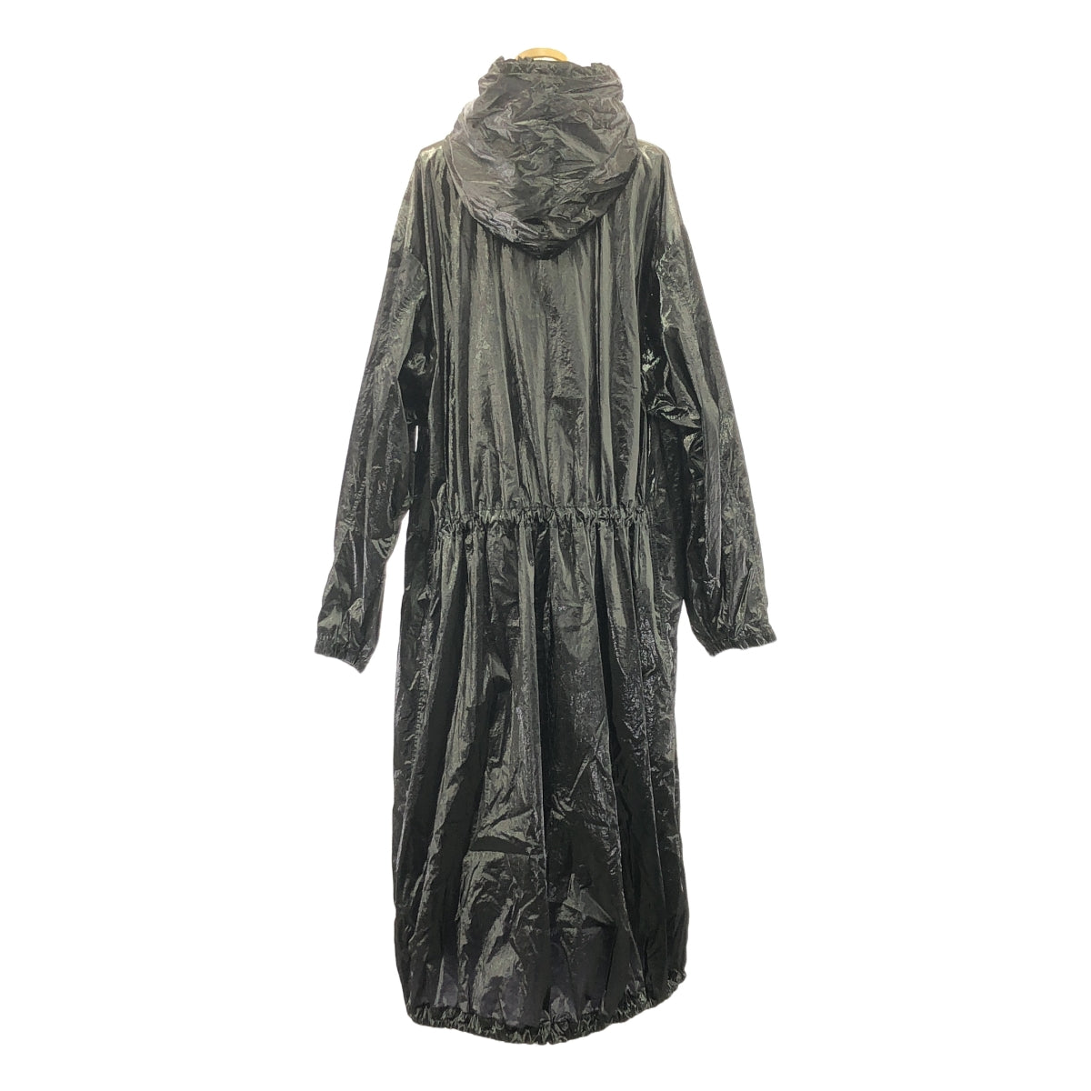DRIES VAN NOTEN / ドリスヴァンノッテン | 2019SS | ポリウレタン ナイロン ドローストリング オーバー コート フーディ | XS | レディース