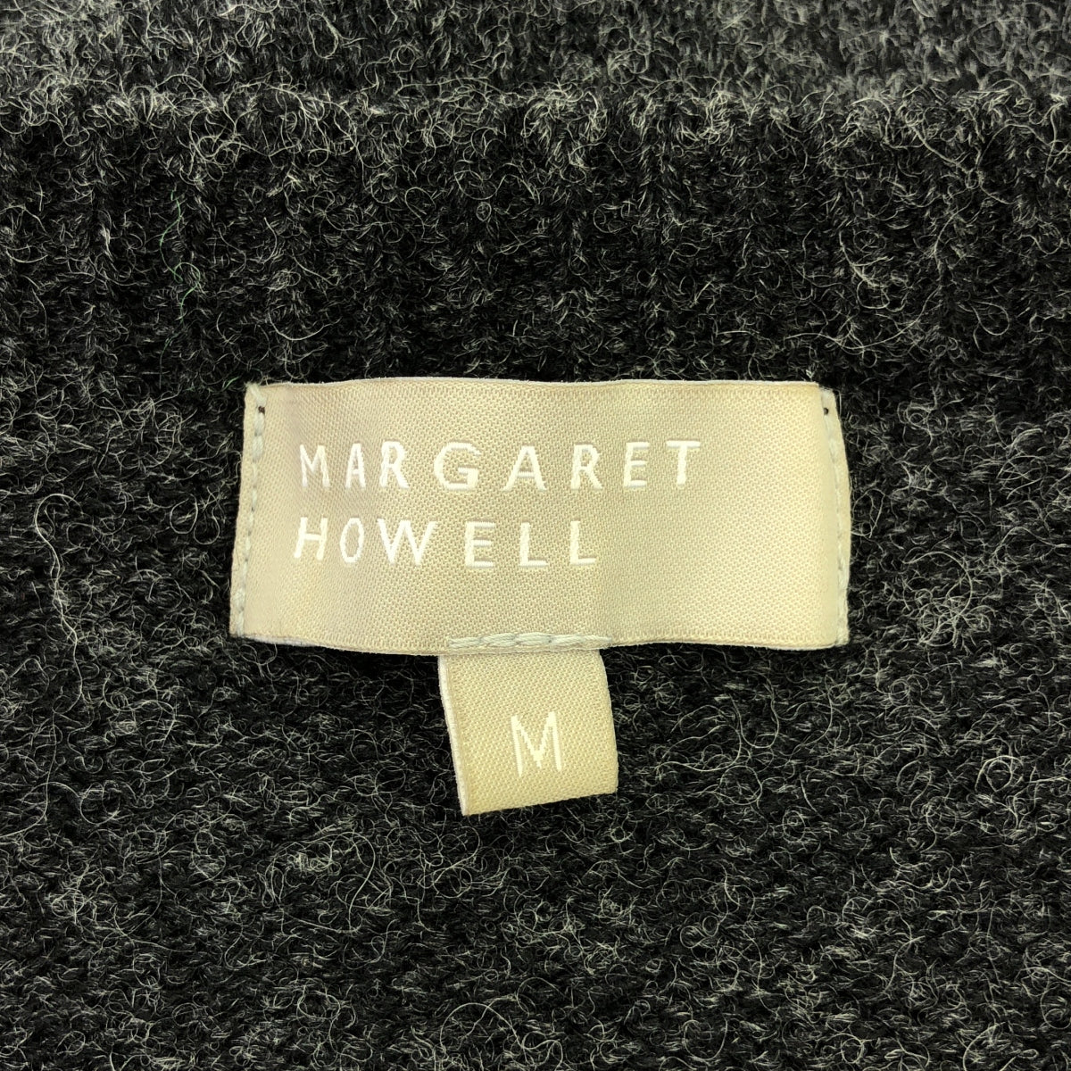 MARGARET HOWELL | Crew neck striped wool knit | M | Men's