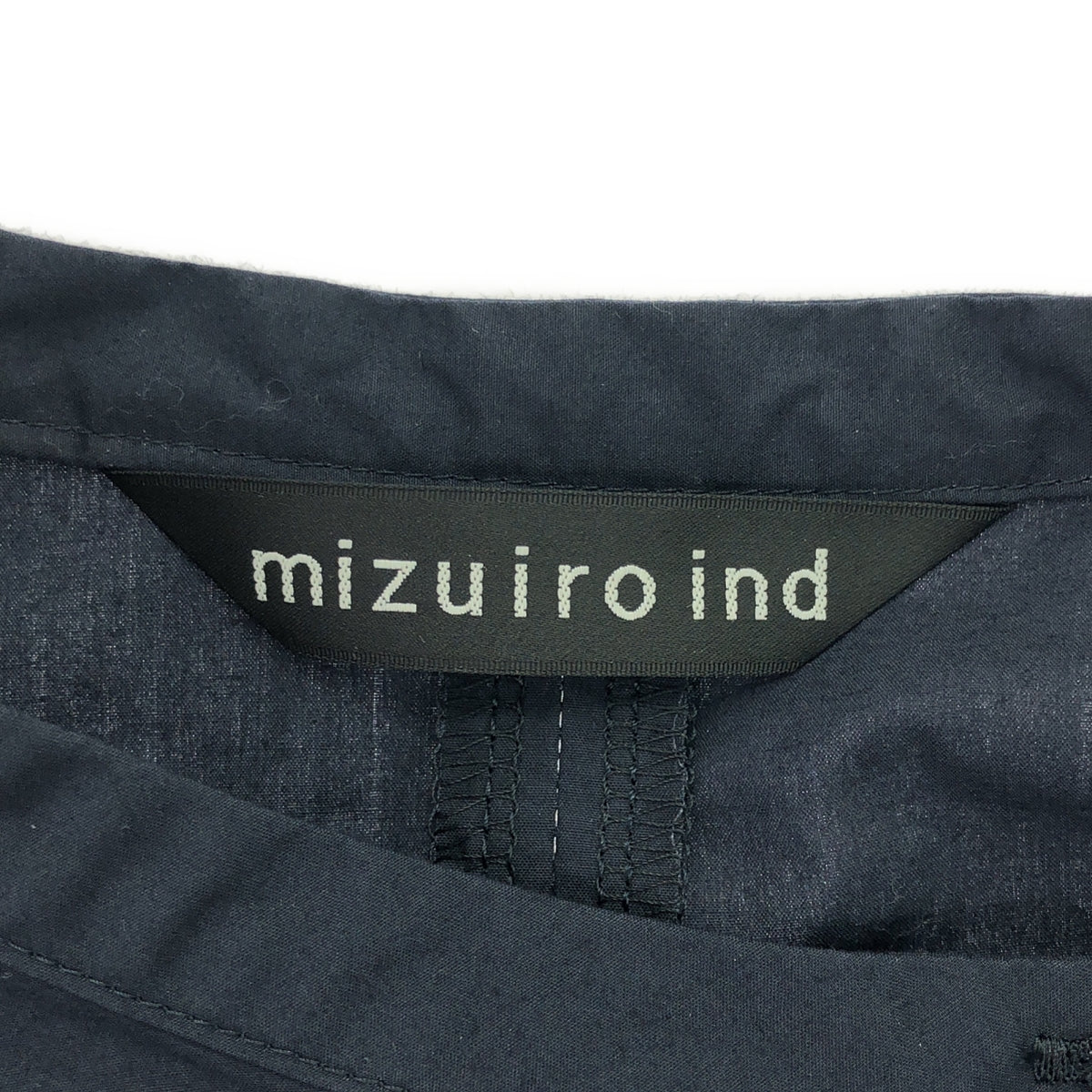 mizuiroind / 미즈이로 인도 | 코튼 플라이 프론트 오버 셔츠 블라우스 | F | 여성