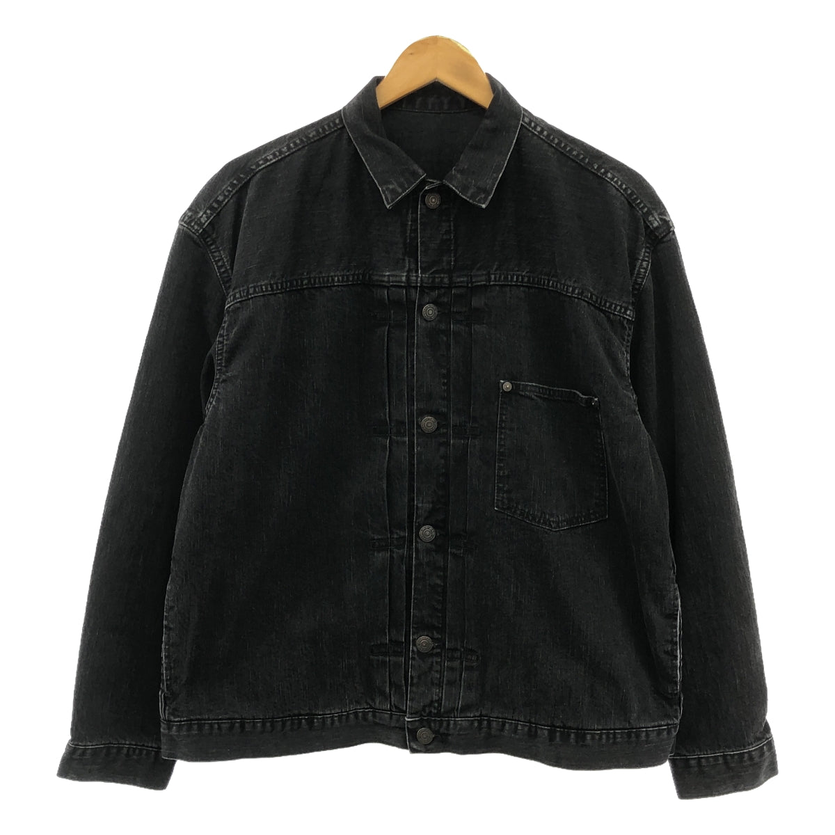L'Appartement / 아파르트몬 | 【 STAMMBAUM / 슈탄바움 】 DENIM JACKET / 데님 재킷 | F | 블랙 계열 | 여성