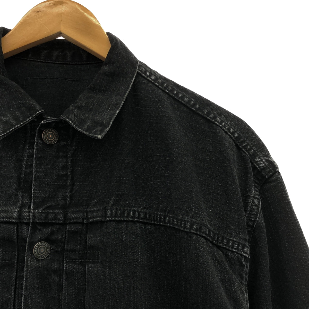 L'Appartement / 아파르트몬 | 【 STAMMBAUM / 슈탄바움 】 DENIM JACKET / 데님 재킷 | F | 블랙 계열 | 여성