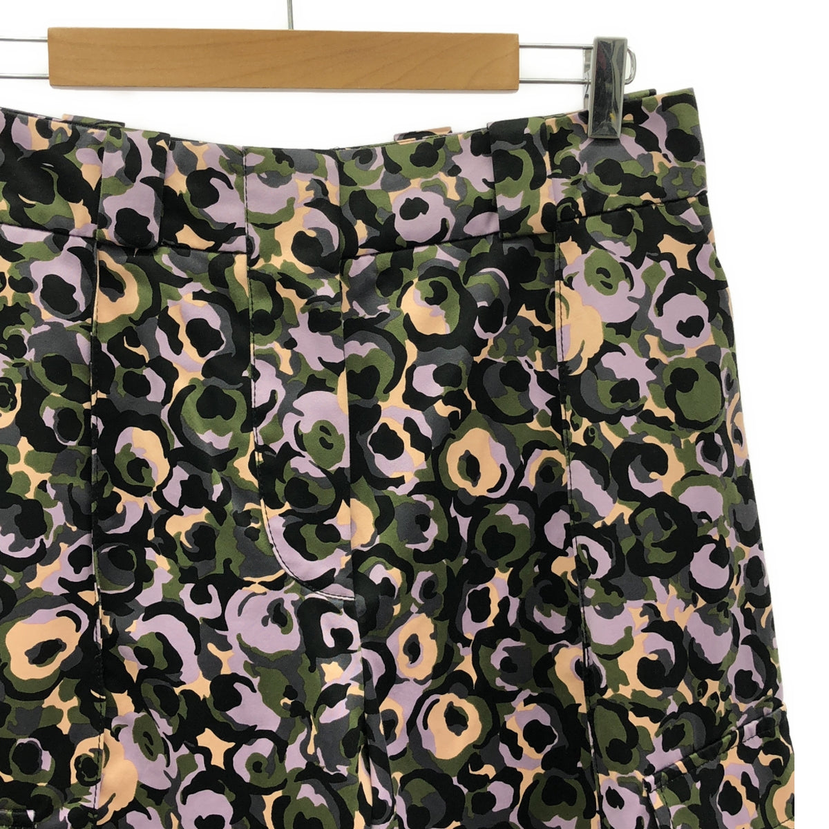 MARNI / マルニ | コットン フラワー 花柄 ワイド パンツ | 40 | マルチカラー | レディース