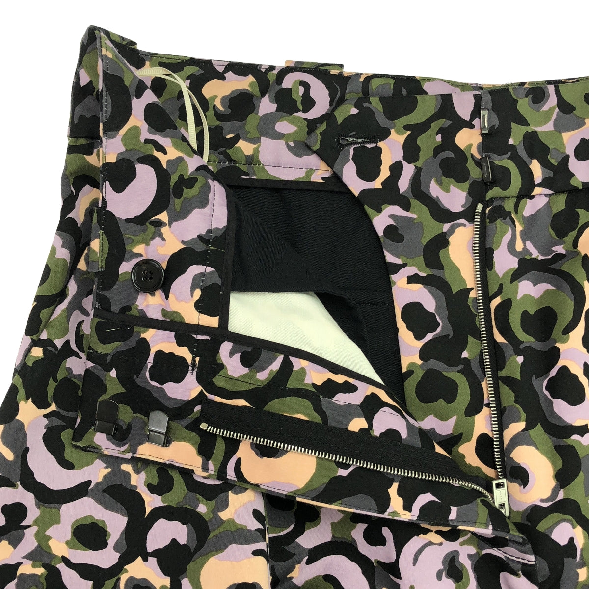 MARNI / マルニ | コットン フラワー 花柄 ワイド パンツ | 40 | マルチカラー | レディース