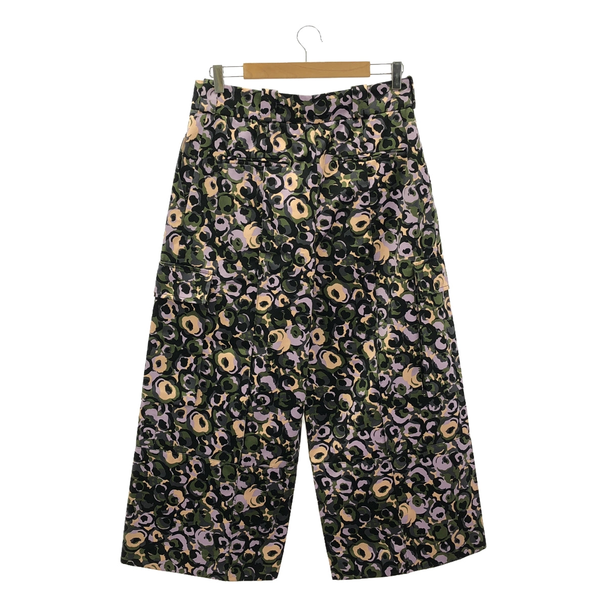 MARNI / マルニ | コットン フラワー 花柄 ワイド パンツ | 40 | マルチカラー | レディース