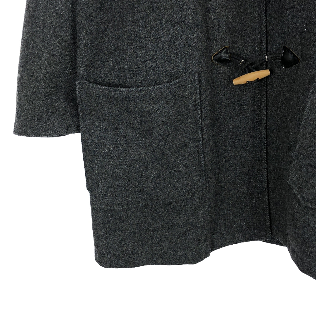 蕭特 / 鏡頭 |羊毛連帽粗呢大衣 | 38 |灰色 |男士