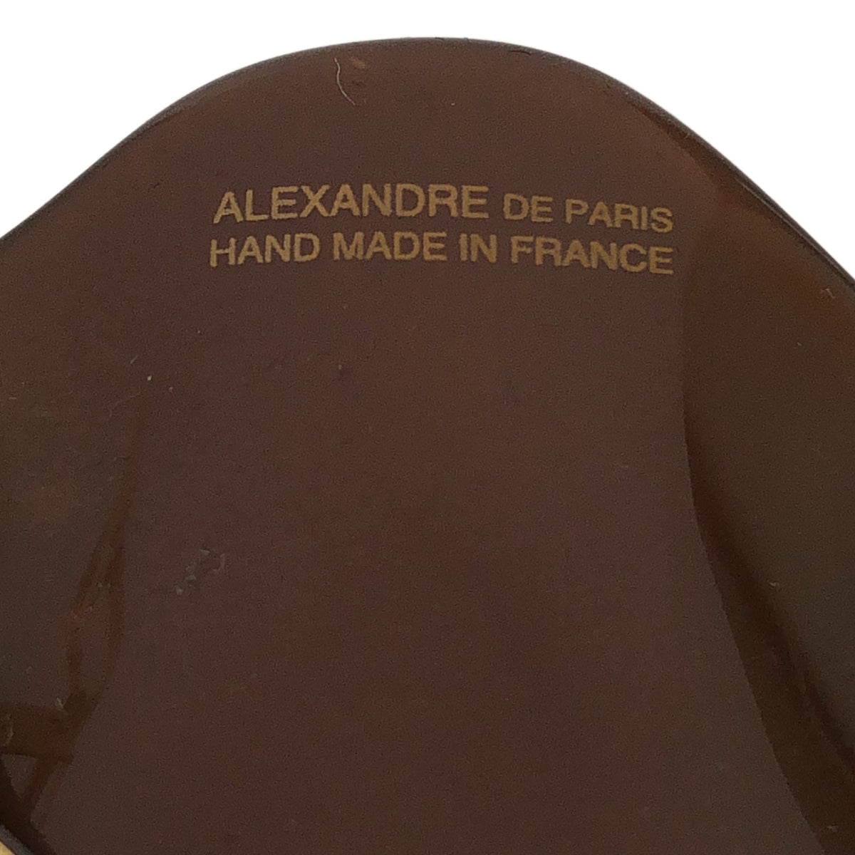 ALEXANDRE DE PARIS | 山茶花髮夾 | 米色 / 棕色 | 女款