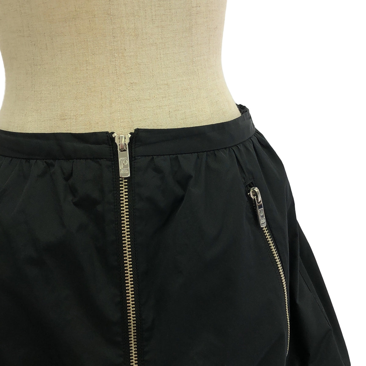 【美品】 PRANK PROJECT / プランクプロジェクト | Layered Wide Pants レイヤードワイドパンツ | 38 | グレー×ブラック | レディース