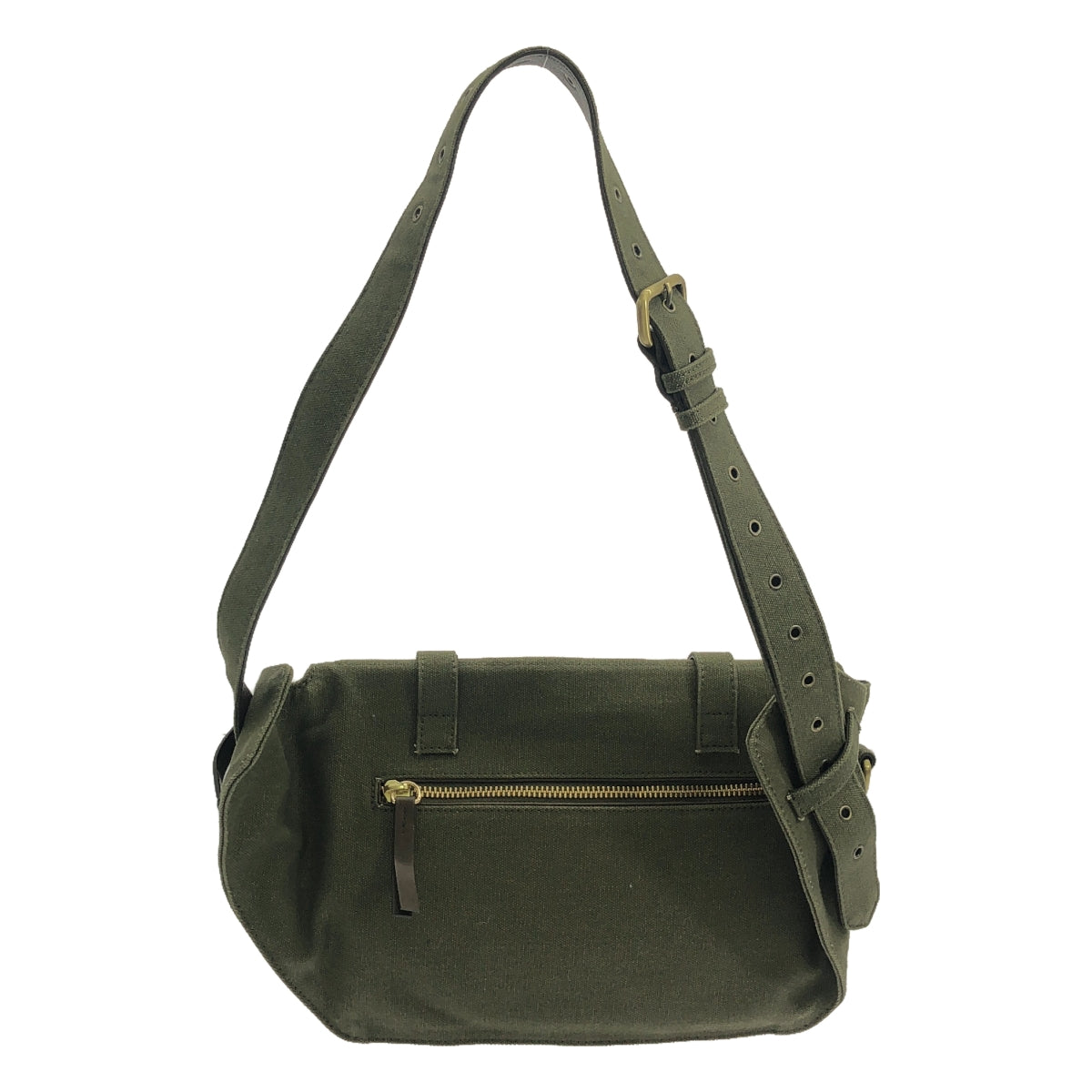 DRIES VAN NOTEN / ドリスヴァンノッテン | キャンバス メッセンジャーバッグ | カーキ | メンズ