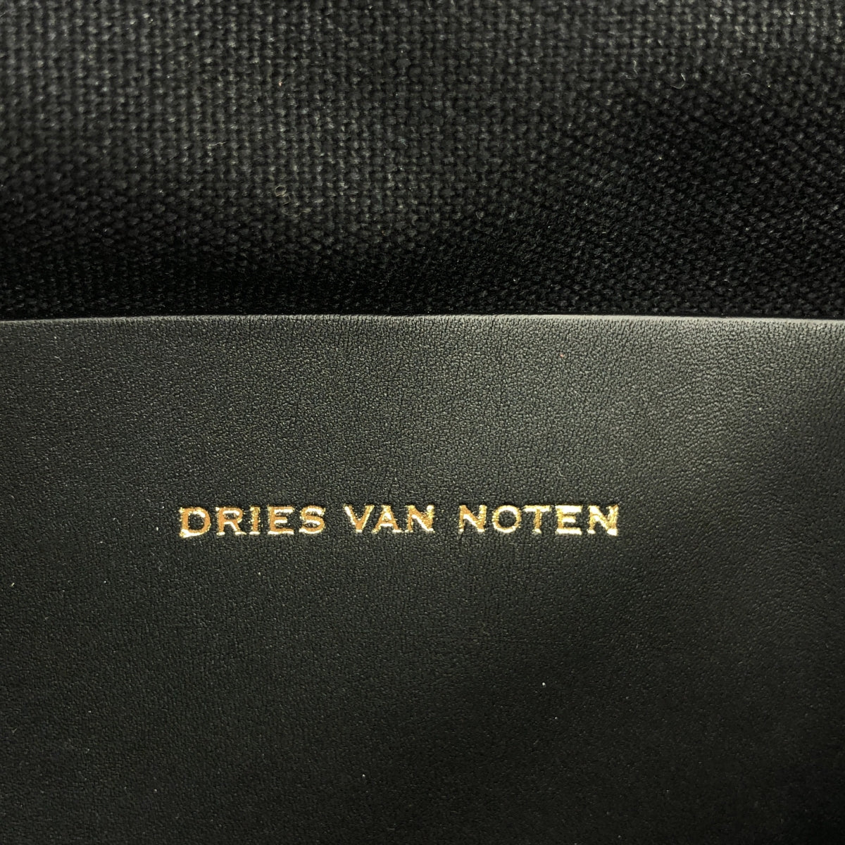 DRIES VAN NOTEN / ドリスヴァンノッテン | キャンバス メッセンジャーバッグ | カーキ | メンズ